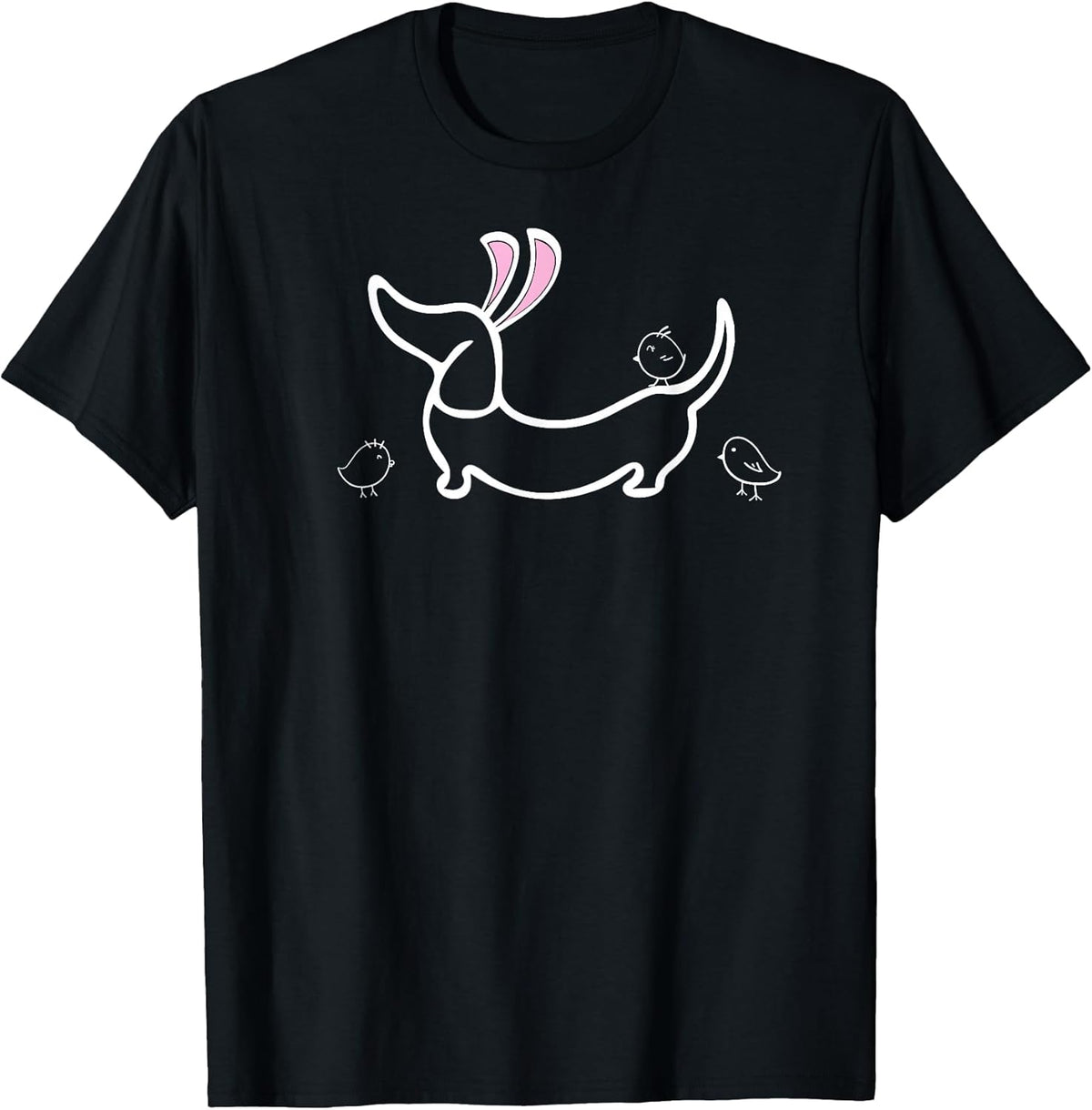 Easter Bunny Ears and Chicks Dachshund Unisex