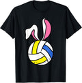 Funny Volleyball Bunny Happy Easter Ears Sport Men Boys Kids Unisex