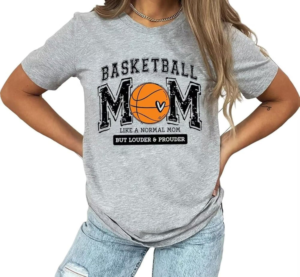 Game Day Basketball Tshirt Woman Sunday Funday Shirts Vintage Basketball Shirt Funny Basketball Graphic Tee Tops