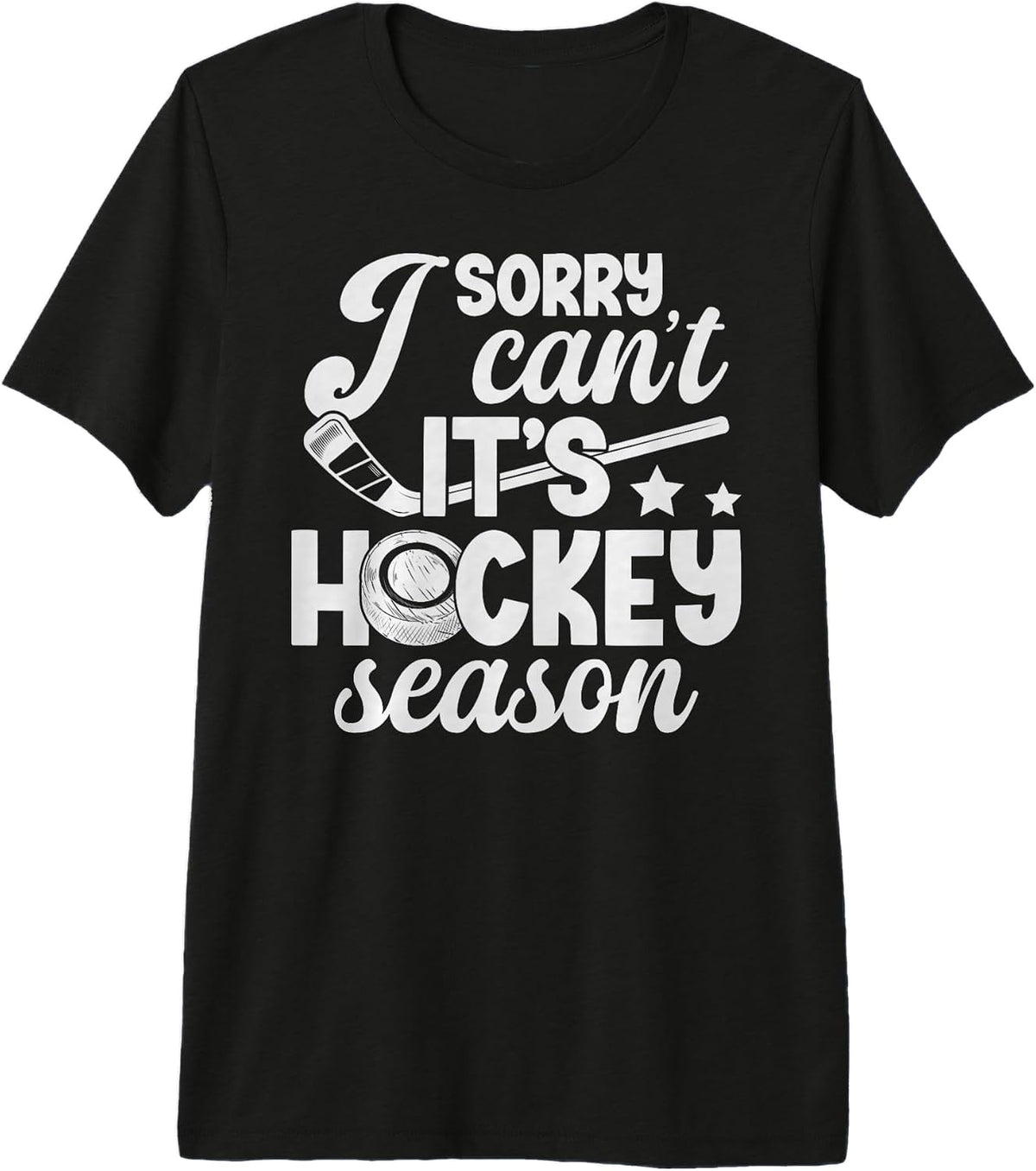 It's Hockey Season Ice Hockey Game Day Ice Hockey Premium Tri-Blend T-Shirt