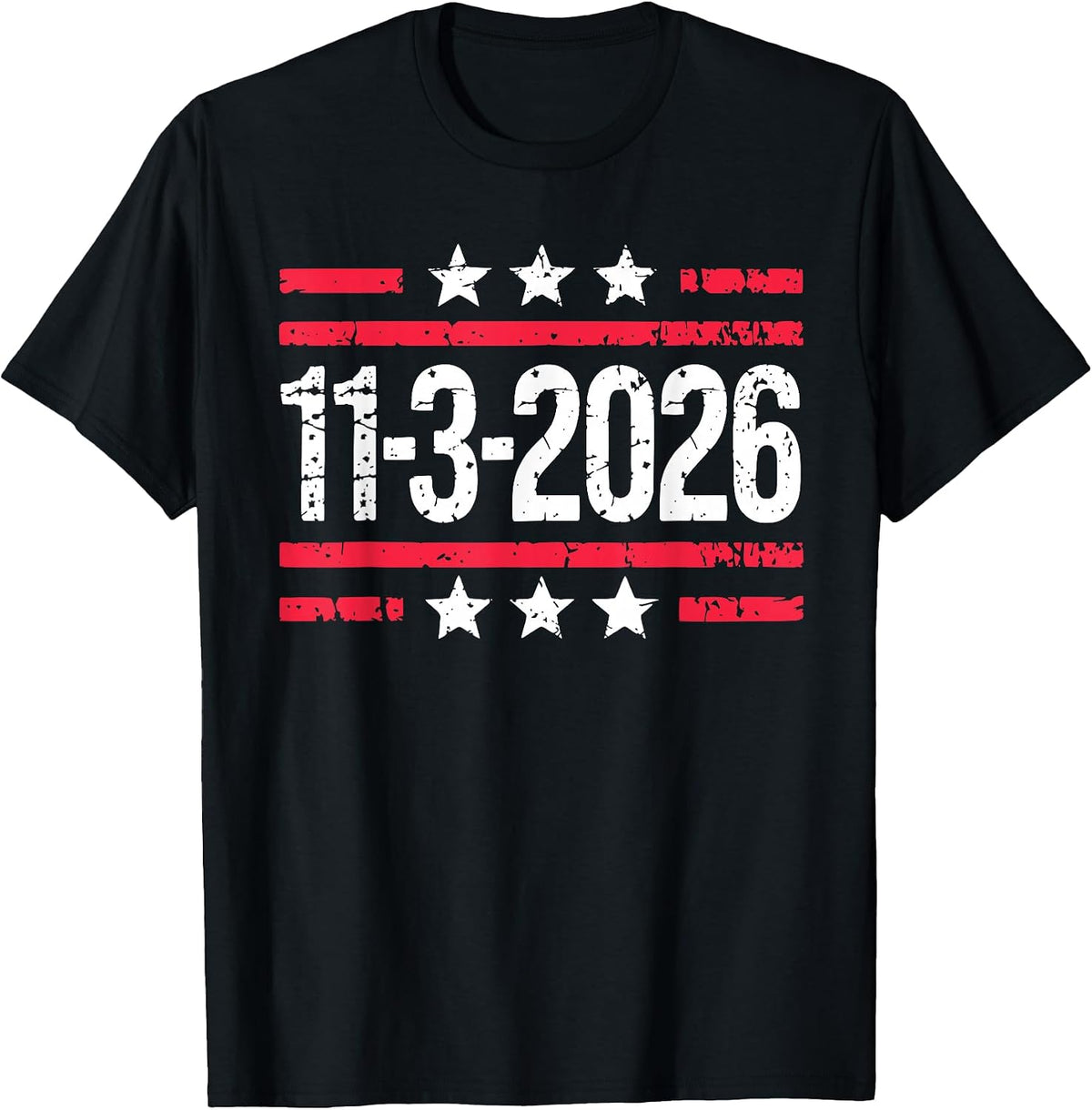 11-3-2026 Midterm Election Day Patriotic Vintage Men Women T-Shirt