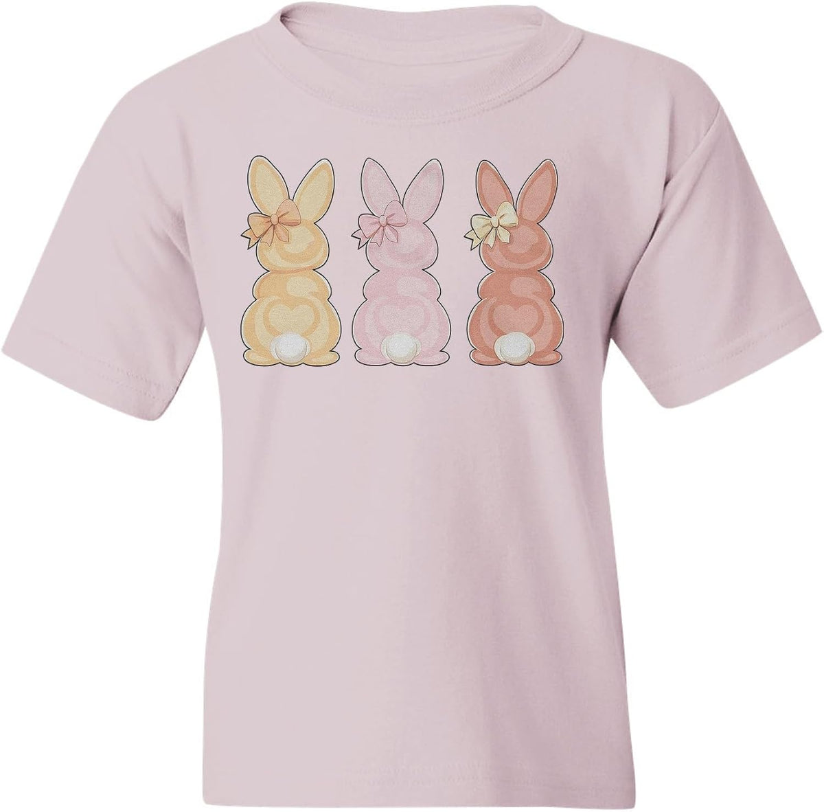 Cute Easter Bunnies Pastel Bow Teacher Student Youth Unisex Unisex