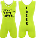 Fantasy Football Loser Singlet I Suck at Fantasy Football Vest