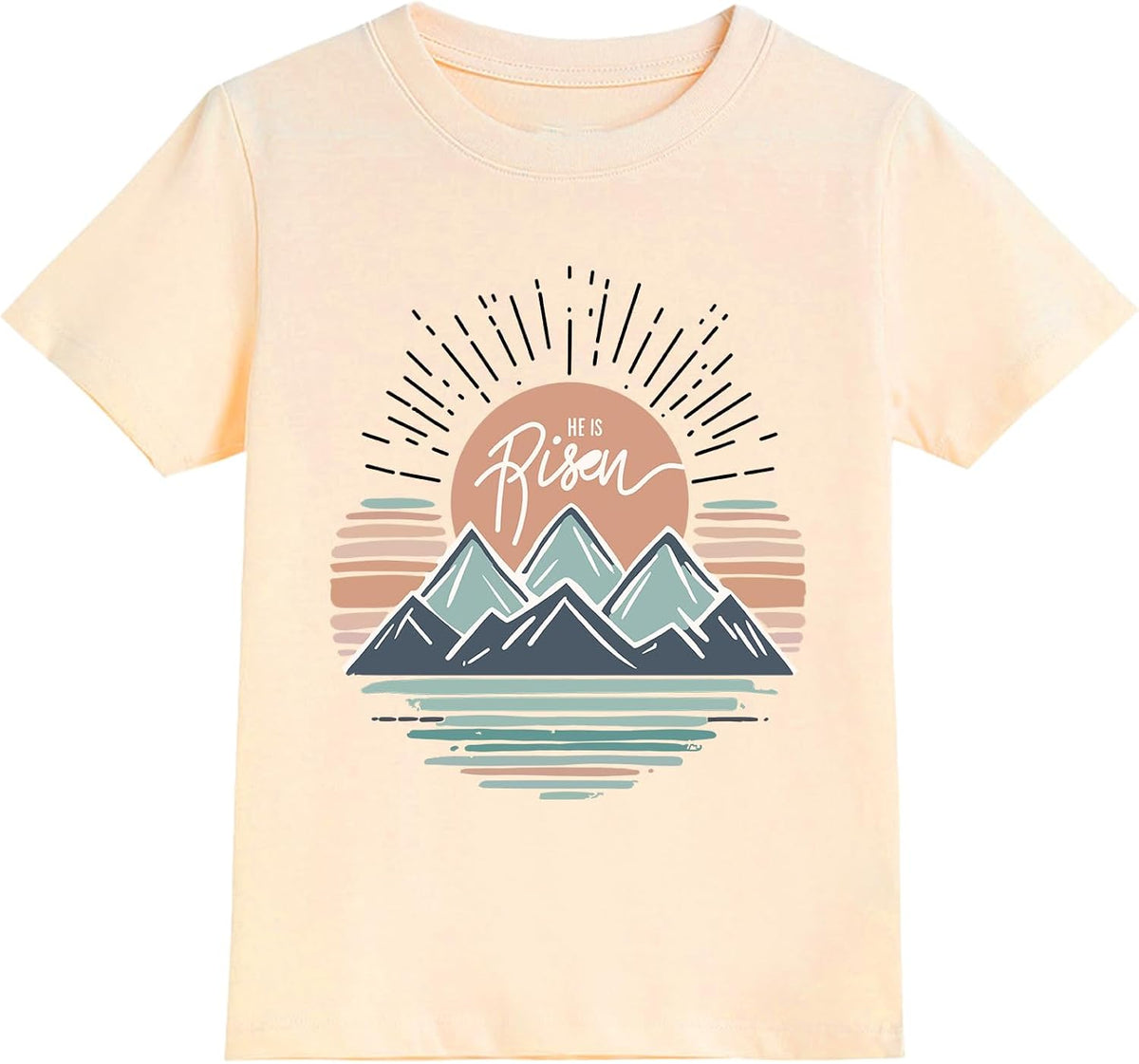 Jesus Religious Shirt for Todder Boys Girls Christian Tees Kids Bible Verse Cotton Tops 2-7 Years