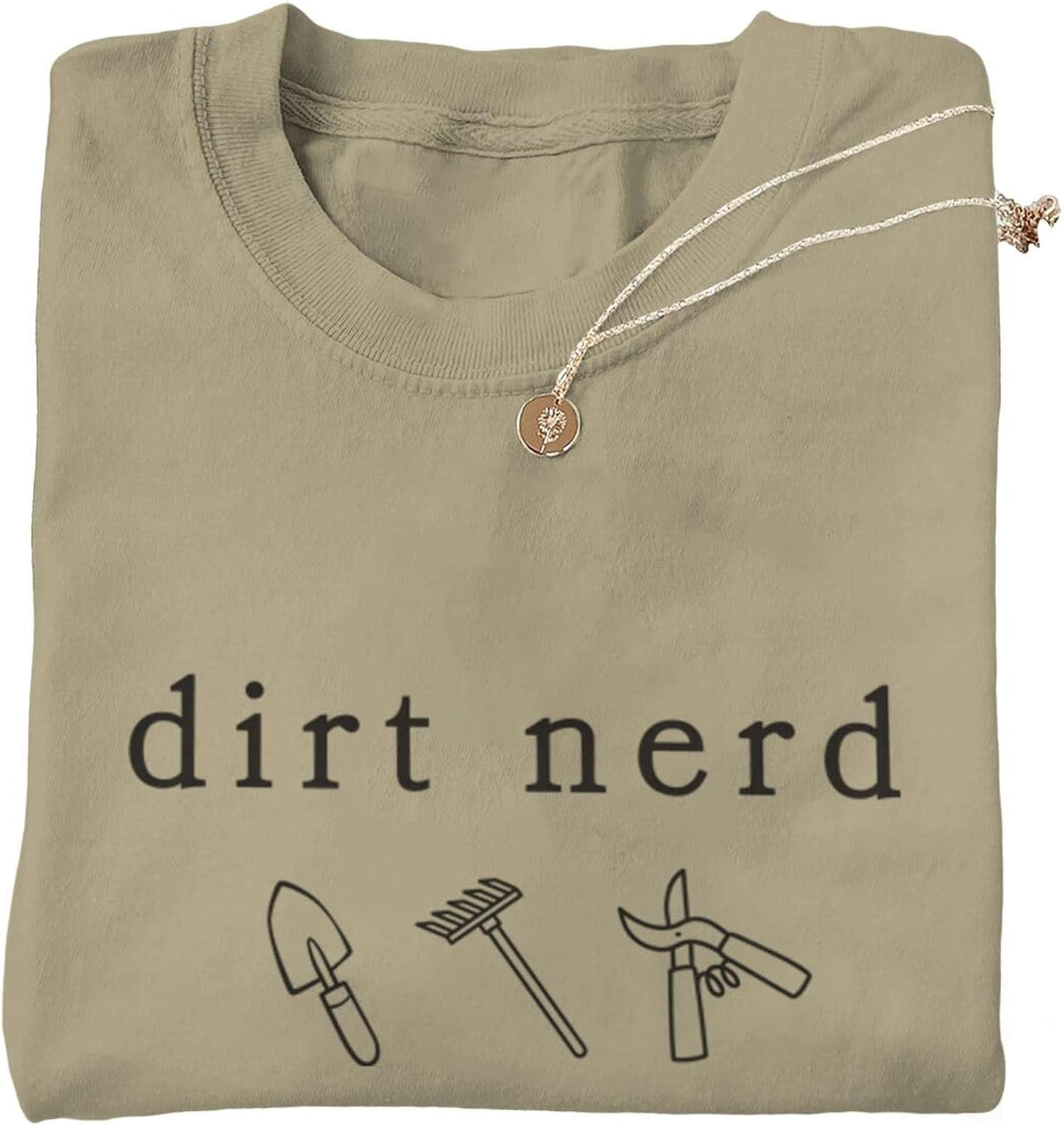 Dirt Nerd T-Shirts for Women Gardening Shirt Funny Plant Lover Tees Short Sleeve Outdoor Tees