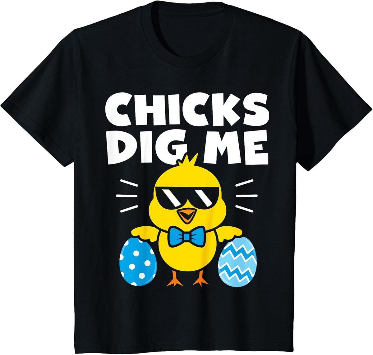Kids Boys Easter Shirt Chicks Dig Me Easter Egg Hunt Kids Toddler Unisex