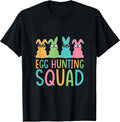 Womens Egg Hunting Squad Crew Family Happy Easter Bunny Unisex