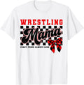Women Wrestling Mom Mama Wrestle Wrestler Mothers Day T-Shirt