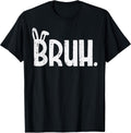 Easter Meme Bruh Bunny Ears Funny Rabbit Men Women Kids Unisex