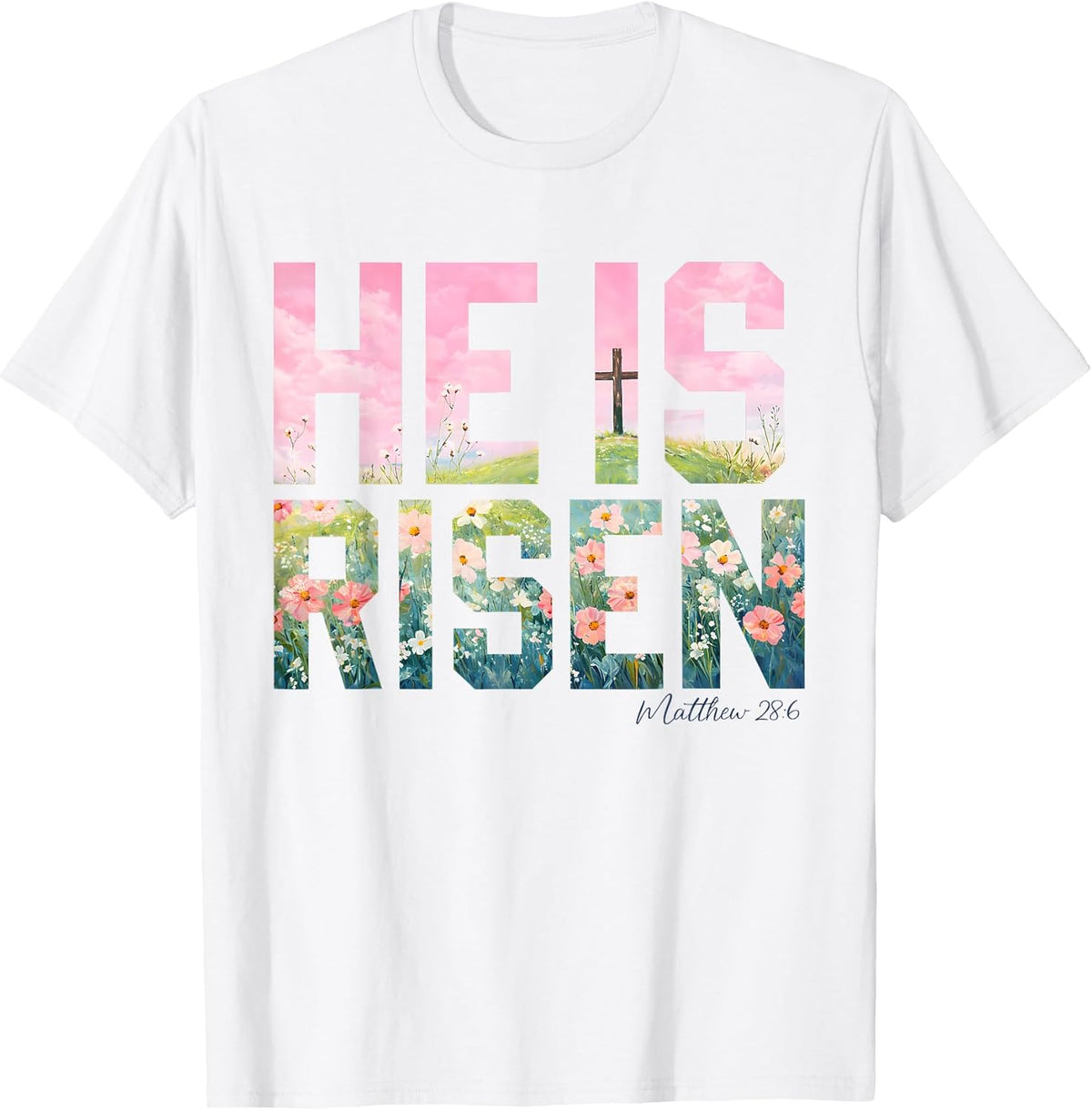 He is Risen Jesus Religious Easter Bunny Men Women Kid Unisex