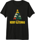 Gamer Christmas Tree Shirt Funny Video Game Controller Xmas Premium Tri-Blend T-Shirt