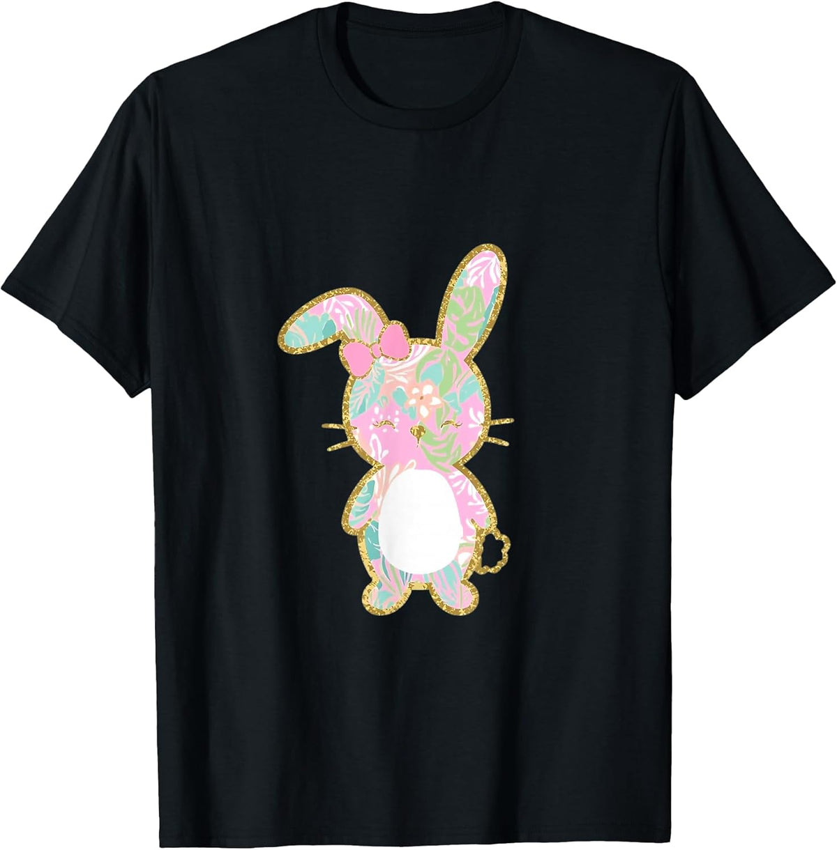 Preppy Bunny Pastel Palm Beach Easter Aesthetic Unisex