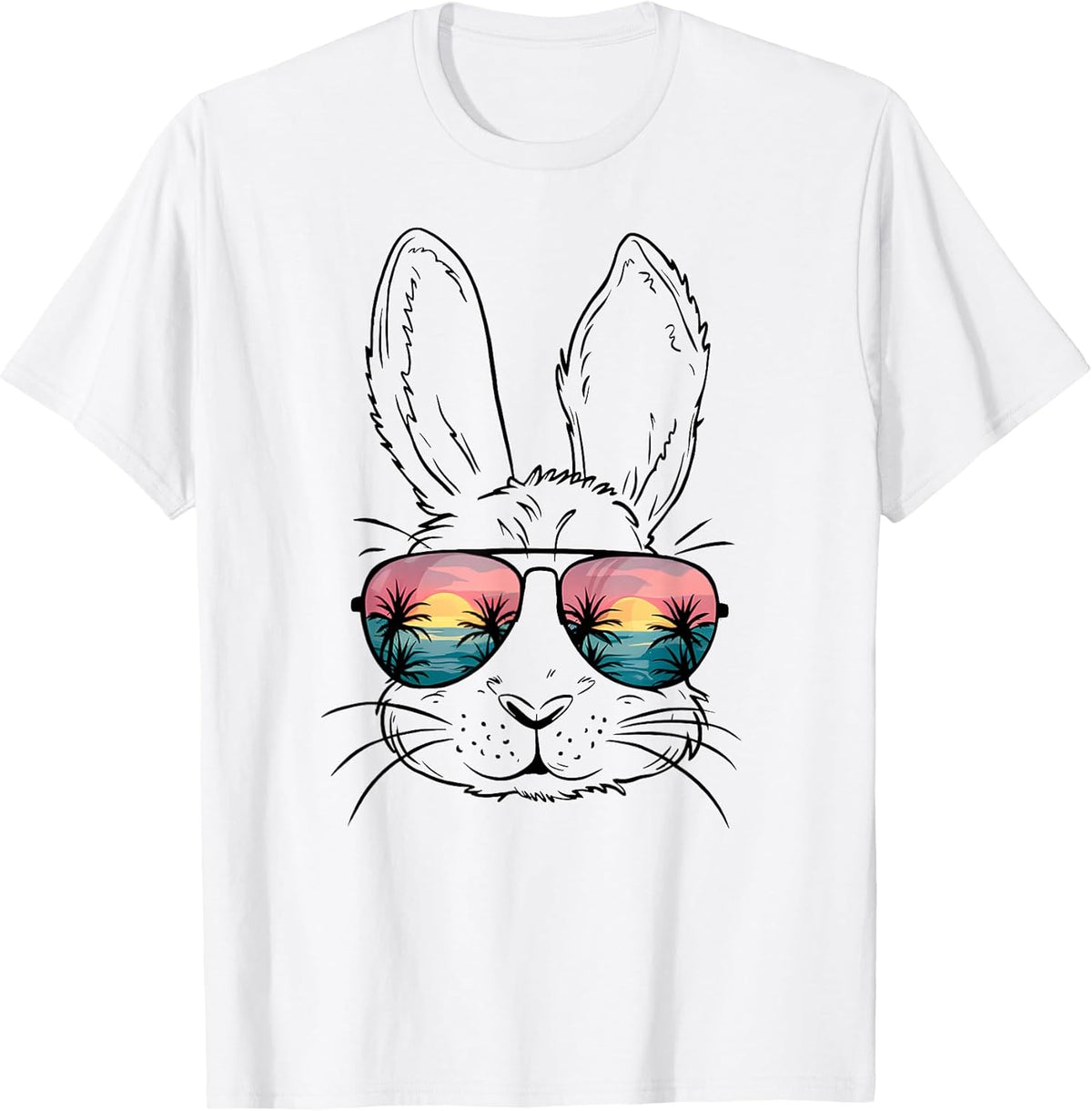 Bunny Face Rabbit Sunglasses Beach Summer Vacation Easter Unisex