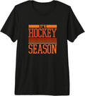It's Hockey Season Time Enthusiasts Premium Tri-blend T-Shirt