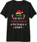 This Is My Christmas Pajama Shirt Xmas Elf tees