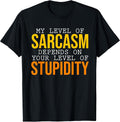 Speak Sarcasm Fluently Witty Smart Gifts & Tees Unisex