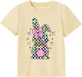 Toddler Easter Bunny Shirt Boys Girls Happy Easter Graphic Outfit Clothes for Kids 2-7T
