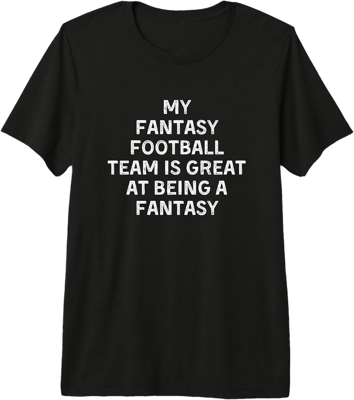 Fantasy Football Loser Funny Player My Team Premium Tri-Blend T-Shirt