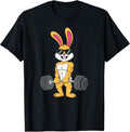 Easter Bunny Gym Fitness Workout Men Boys Kids Happy Easter Unisex