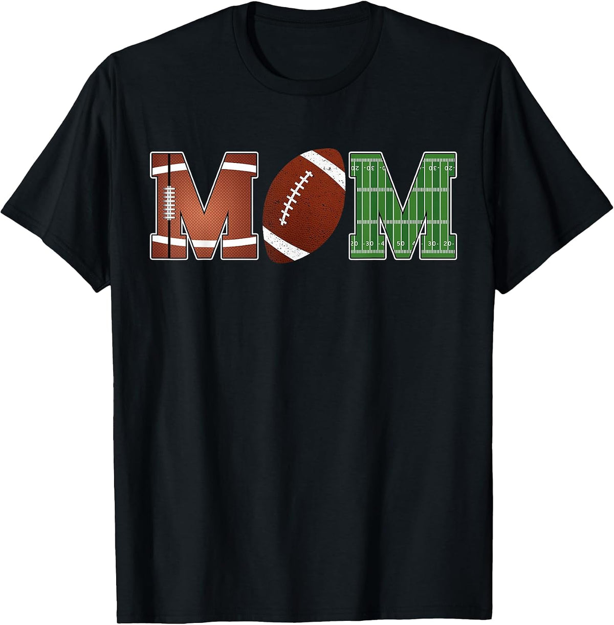 Mom of The 1 Year Old Football First Birthday Boy Family T-Shirt
