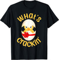 What's Crackin' Hatching Chick Funny Easter Egg Chicks Unisex