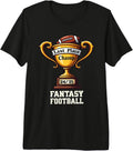 Funny Fantasy Football Last Place Champ Loser '24'25 Trophy Premium Tri-blend T-Shirt