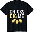 Easter Chicks Dig Me Watercolor Unisex