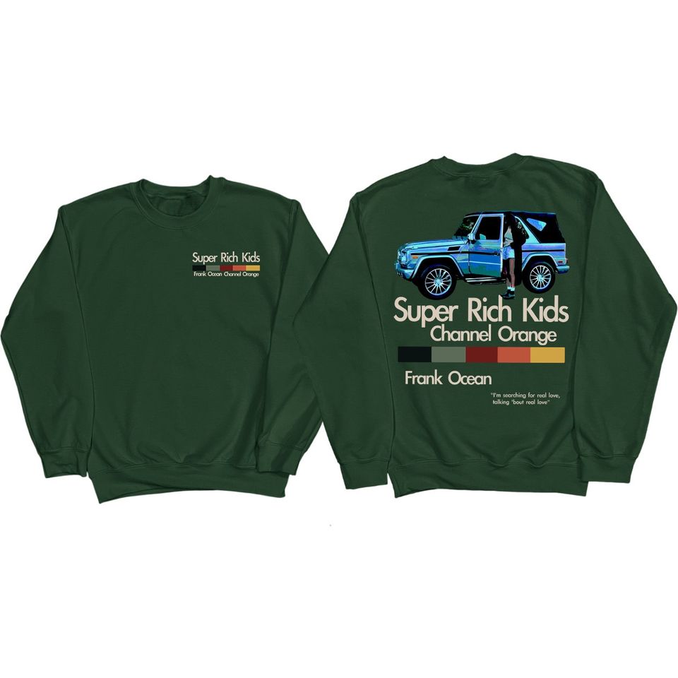Frank Ocean SUPER RICH | blond album | blond | music gift Unisex