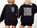 Dancing Donald Trump QR Code - Humorous Black Activewear for Kids - Unique Political Gift
