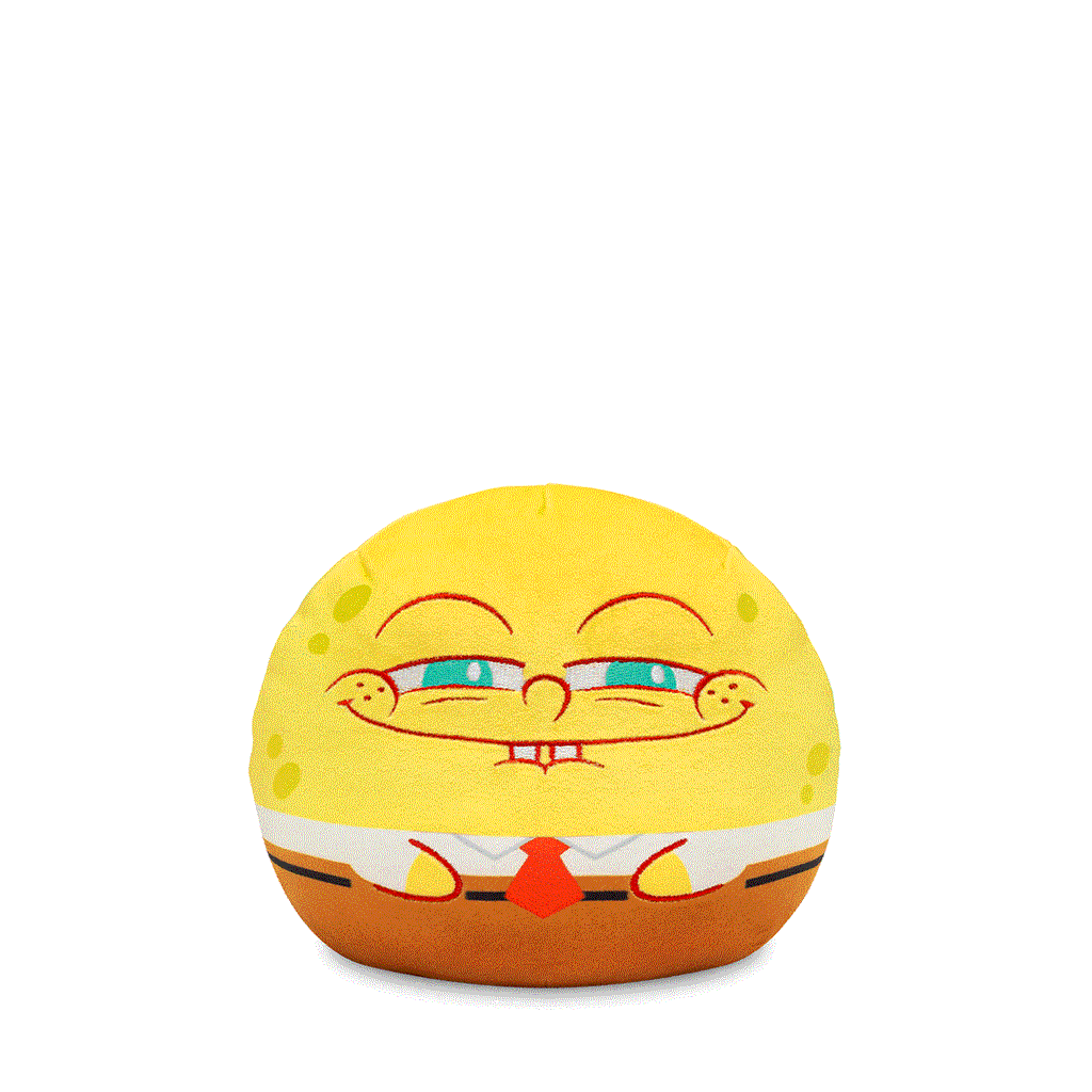 SpongeBob & Squidward 6" Reversible Plushie Unisex
