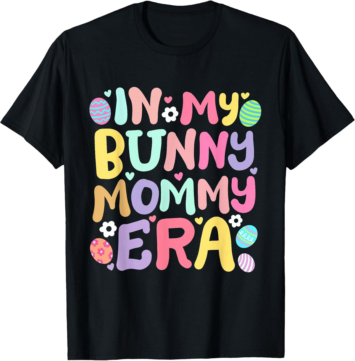 In My Bunny Mommy Era Retro Groovy Easter Family Matching Unisex