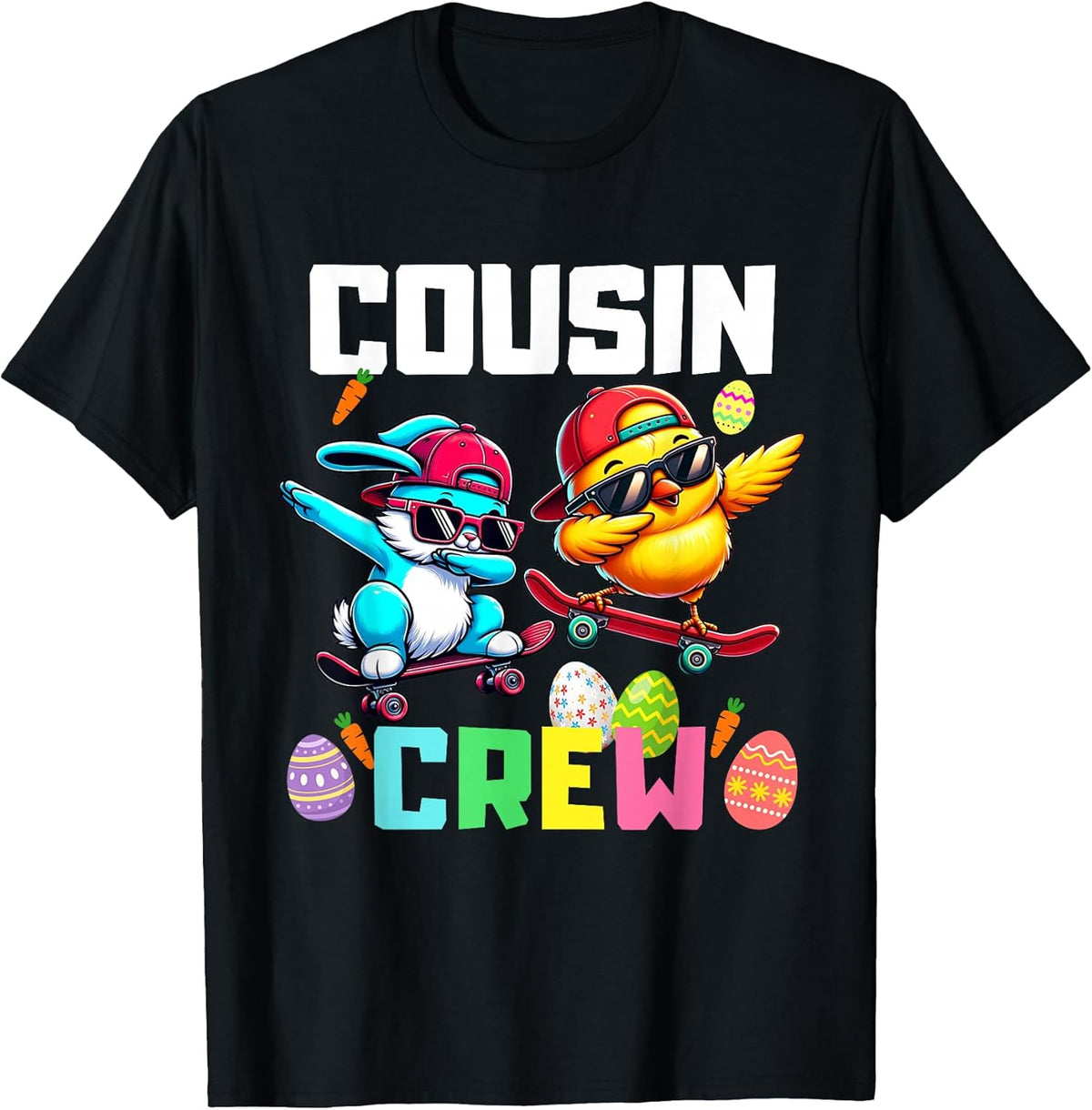 Cousin Crew Easter Bunny Family Matching Boys Girls Toddler Unisex