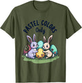 Pastel Colors Only Long Sleeve Easter Design Unisex