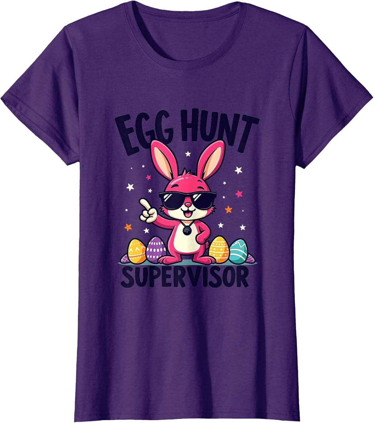 Egg Hunt Supervisor Funny Easter Design Unisex
