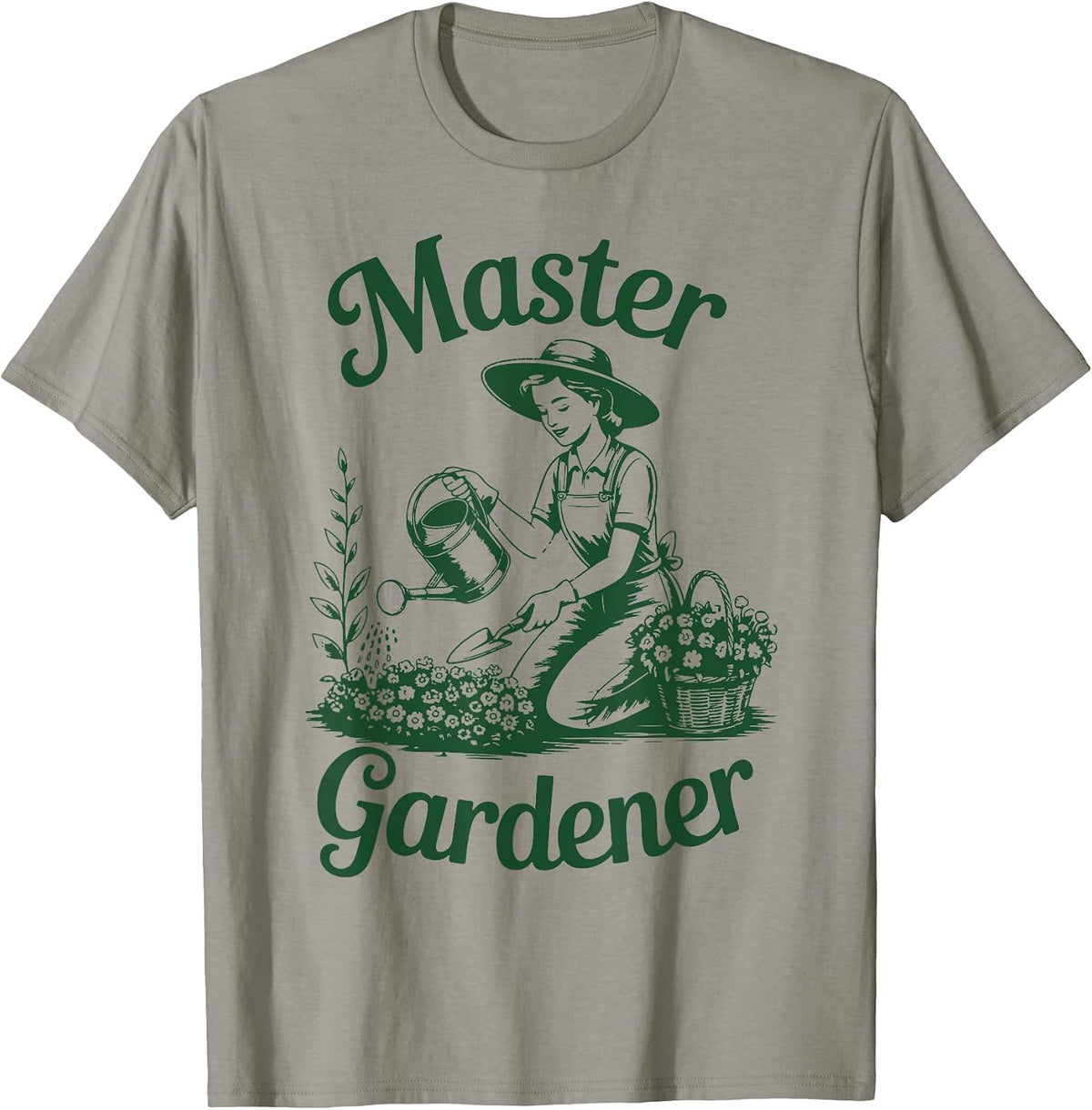 Master Gardener Funny Plant Mom Women Gift Flower Gardening T-Shirt