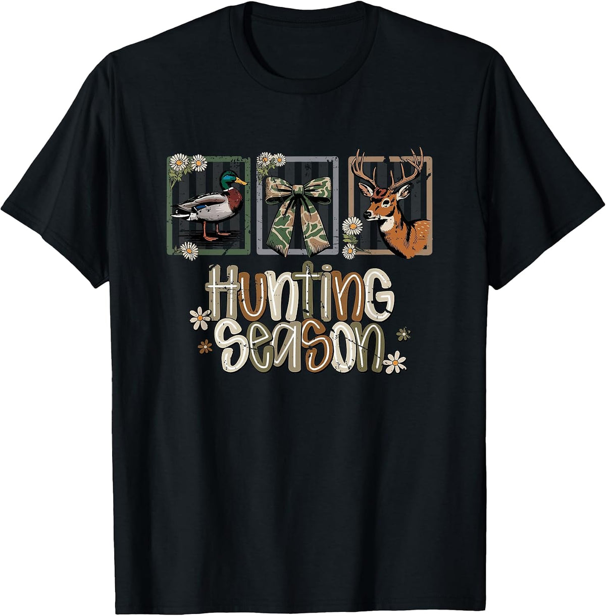 Hunting Season Duck Bow Deer Enthusiast T-Shirt