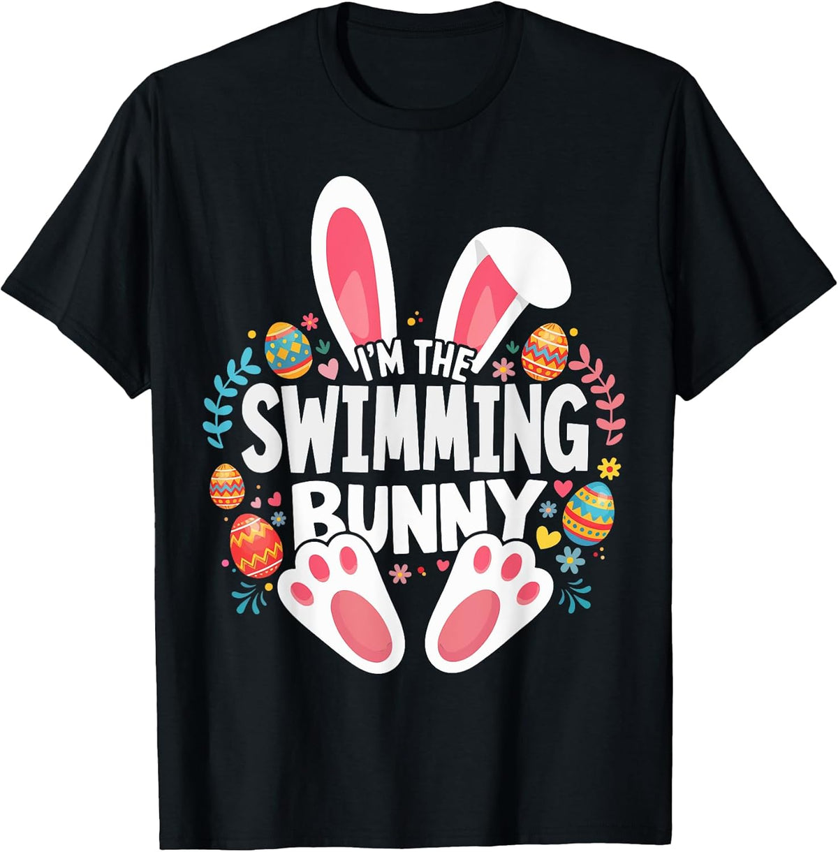 I'm The Swimming Bunny Matching Easter Family Unisex