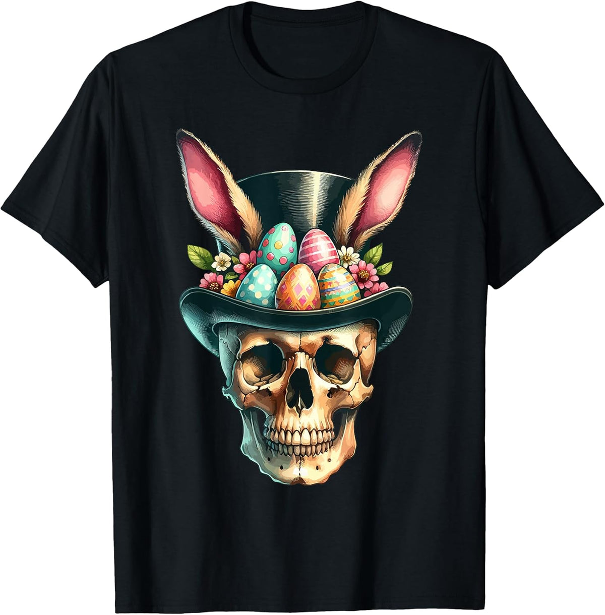 Funny Easter Bunny Skull Egg Hunt Easter Day Unisex
