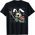 Easter Skeleton Bunny Rock Hand Egg Rocker Boys Kids Men Unisex