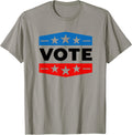 Vote Shirt Women Men Red White Blue 2026 Register T-Shirt