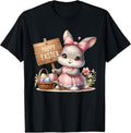 Bunny Egg Hunt Happy Easter Cute Spring Christian Holiday Unisex