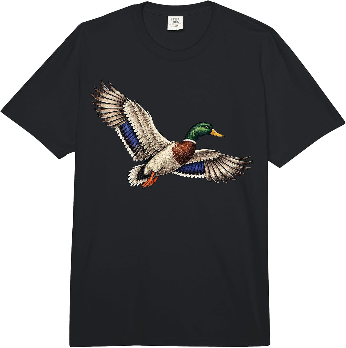 Mallard Duck Sports Outdoor Adventures Graphic Duck Hunting Comfort Colors Adult Heavyweight T-Shirt