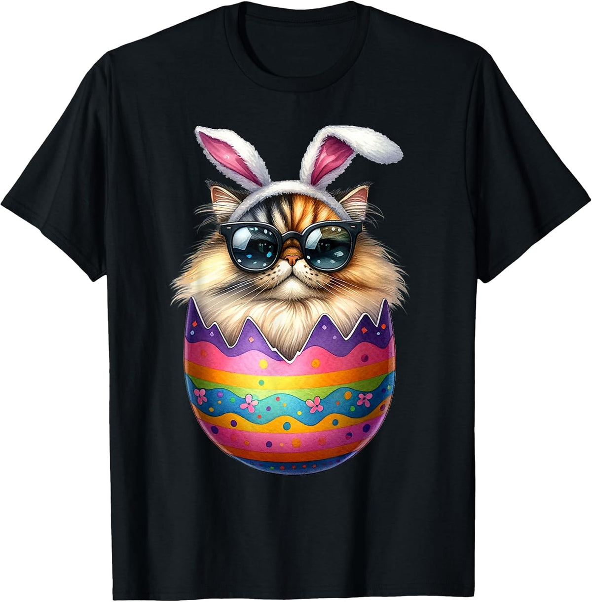 Cat Lover Easter Egg Happy Easter Bunny Ears Unisex