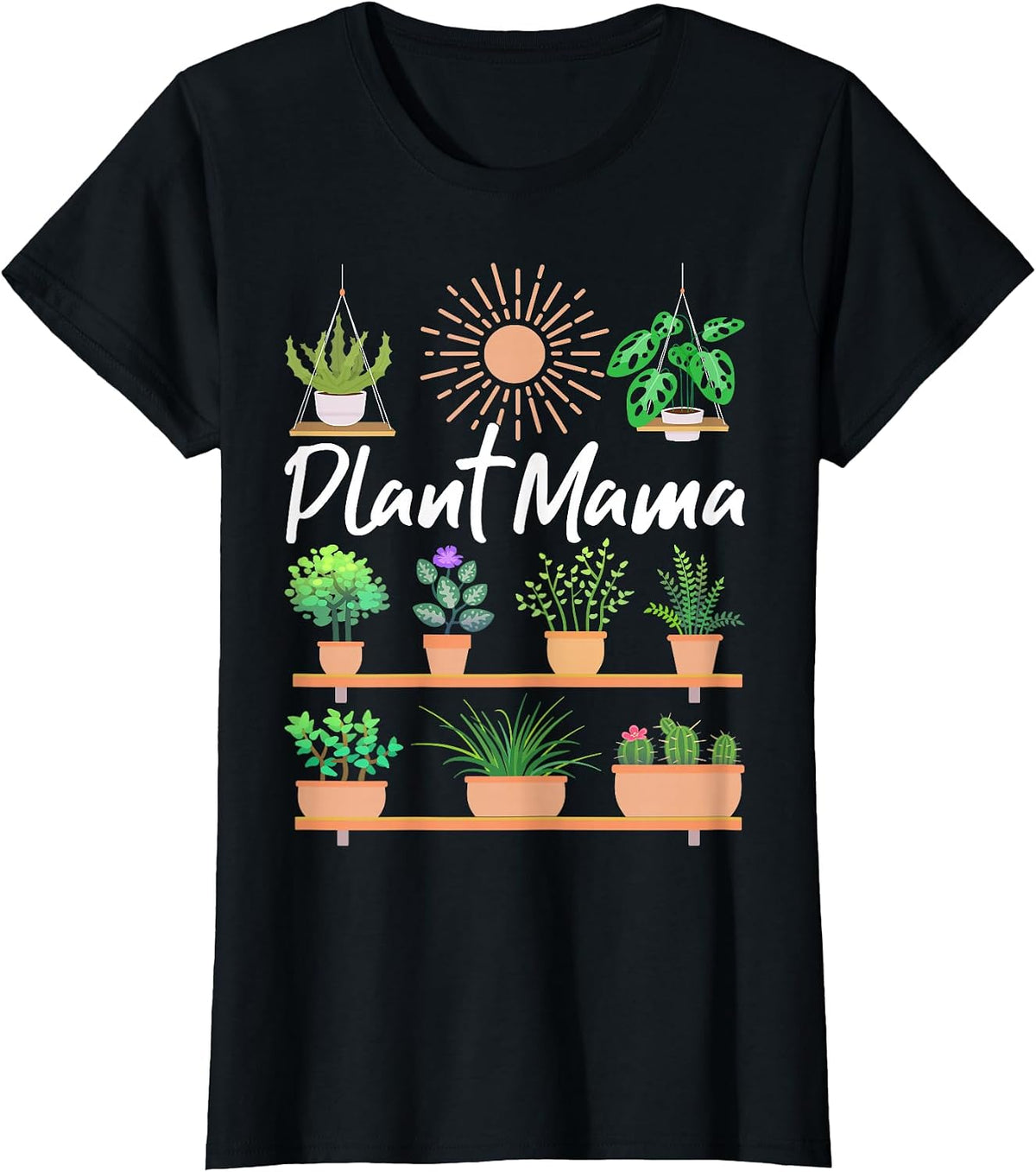Plant Mama - Gardening Lover Gardener Mom Gifts T-Shirt
