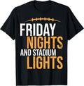Friday Nights and Stadium Lights Sports Player Fan