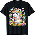 Happy Easter Unicorn Bunny Egg Girls Womens Kids Unisex