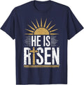 Jesus He Is Risen Christian Easter Men Women Toddler Easter Unisex