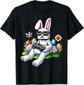 Easter Pixel Gaming Bunny Egg Hunting Boys Kids Youth Men Unisex