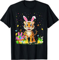 Tiger Easter Egg Hunt Bunny Ear Tiger Happy Easter Unisex