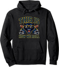 This Is How We Roll - Michigan Football Lover Game Day Pullover Hoodie